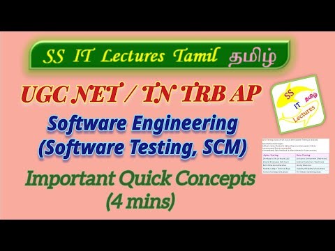 UGC NET Software Testing, SCM Important Quick Reference #ugcnet2025 #ugcnet #ugcnetexam #trending
