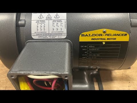 How to wire a 3 phase motor