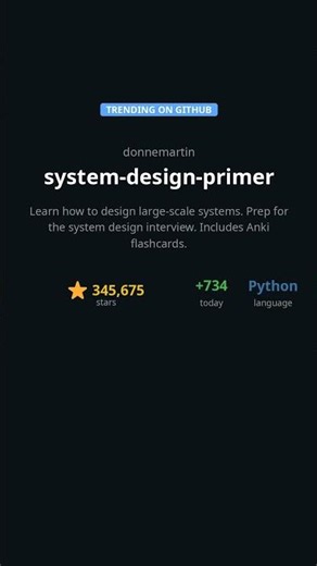 GitHub-магия: System Design Primer 🤯🔥