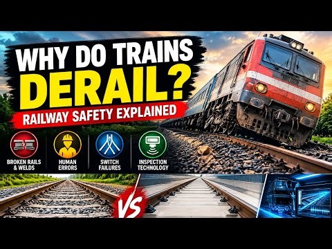 Why Do Trains Derail? | Railway Track Safety, Maintenance & Modern Track Technology