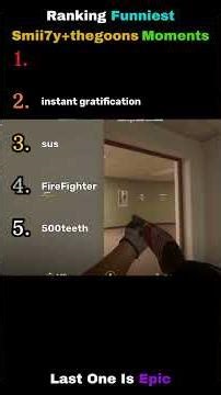 Top 5 The Best Funny smii7y+thegoons Moments part 2 #funny #gaming #smii7y