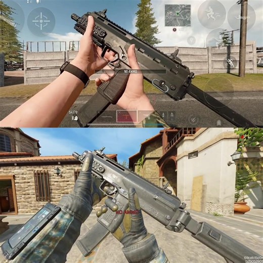CODM Vs Warzone Mobile - QXR Empty Mag Animation Comparison #Codm #Codmobile #callofdutymobile