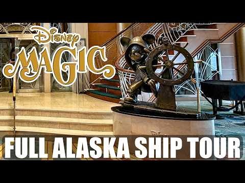 Disney Magic Alaska: Full Ship Tour | All The Disney Magic On Board!