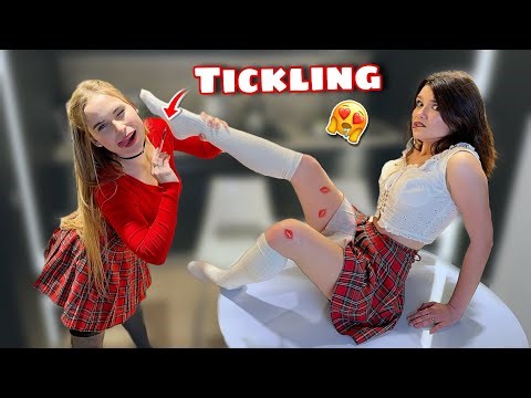 Tickling Challenge By Nora And Stella Power | Try Not To Laugh 