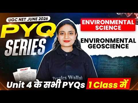 UGC NET Environmental Science | UGC NET Environmental Science Unit 4 | UGC NET Paper 2 Marathon