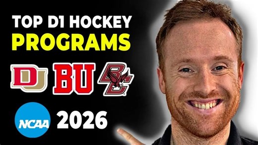 Top 10 NCAA D1 Men s Hockey Programs - 2025-26 Rankings | Braeden Pearl, MD