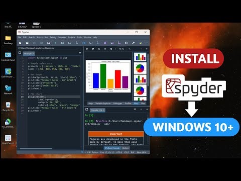How to install Spyder IDE for python in windows (step-by-step)
