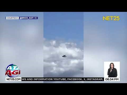 2 navy jets, nagbanggaan sa ere; 4 ligtas
