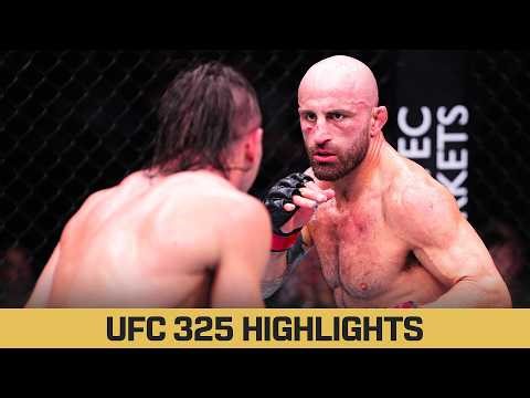 Alexander Volkanovski vs Diego Lopes Highlights 👊 | UFC 325