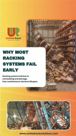 Why Pallet Racking Systems Fail Early | Prevent Co#racksafetyllapse & Save Costs #palletracking