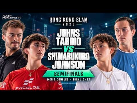 Johns/Tardio vs Shimabukuro/Johnson | PPA Tour Hong Kong Slam 2026 | Semifinal Highlights