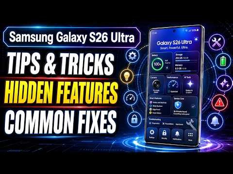 Samsung Galaxy S26 – All Tutorials, Setup, Tips, Tricks & Best Features