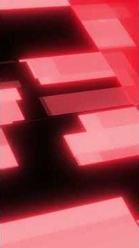 4K High-Energy Red Data Stream Loop - Tech Glitch Motion Background