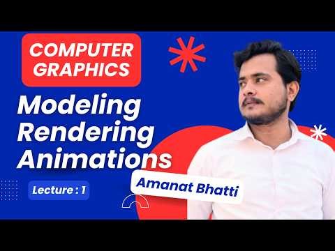 Intro to Computer Graphics | Modeling Rendering Animations | CSI 602 | BSCS/BSIT/BSSE