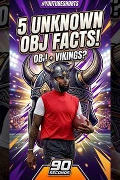 5 Things You Didn't Know About Odell Beckham Jr. #odellbeckhamjr #nfl