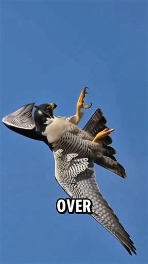 The Incredible Speed of Falcons #animals #facts #birds