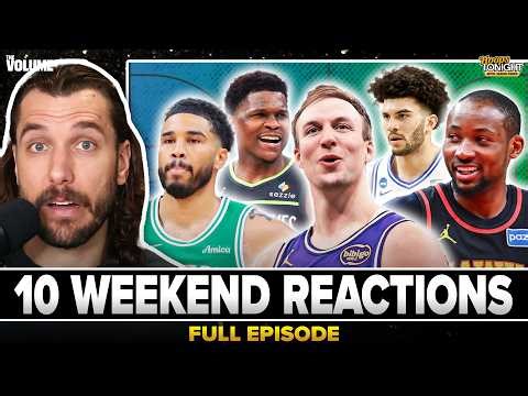 Wolves beat Celtics w/ out Ant, Lakers win, Kuminga vs. Warriors, NCAA tourney | 10 Reactions