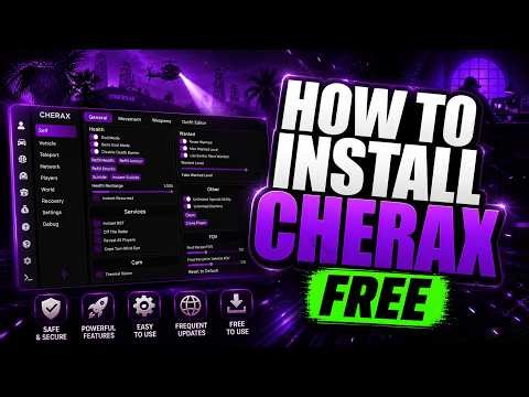 Cherax Mod Menu Free GTA 5 - Cherax Menu GTA 5 Tutorial | Enhanced & Legacy + GTA 5 Mod Menu 2026
