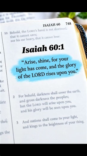 Arise and Shine — Your Light Has Come! ✨🙏
