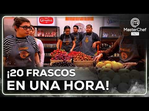 ¡INICIA EL RETO! LOS PARTICIPANTES DEBEN PREPARAN SUS FRUTAS PARA LA MERMELADA | MasterChef 24/7