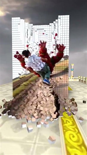 Ultraman Dyna plays block bumping, special effects production, please don’t take it seriously