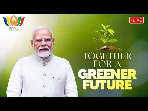 LIVE: PM Modi participates in a joint tree plantation initiative during BRICS Summit