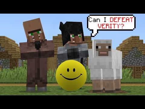 PghLFilms What If VERITY Meets TESTIFICATE MAN in VILLAGER NEWS ADDON?? | Minecraft MOD