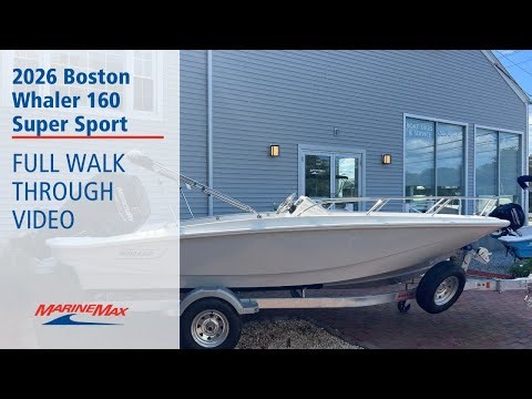 2026 Boston Whaler 160 Super Sport For Sale at MarineMax Westbrook, CT