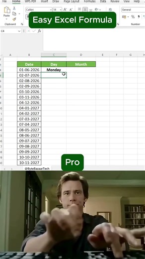 Convert Date to Month & Year in Excel | Excel Formula Tutorial (Short & Easy)