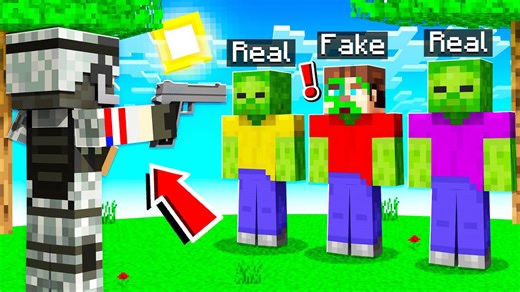 Real BeckBroJack vs fake BeckBroJack in Minecraft!
