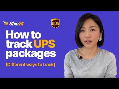 UPS Tracking - How to Track a UPS Package Using Tracking Number | Ship24, UPS App & My Choice