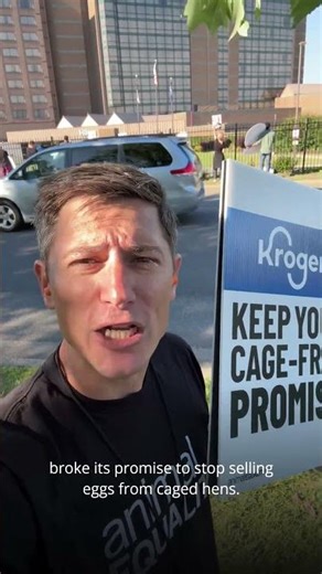 We showed up outside GroceryTech to confront Kroger