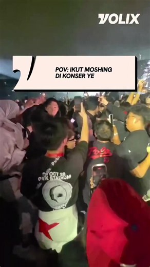 Best mosh pit moments at Ye concert Jakarta
