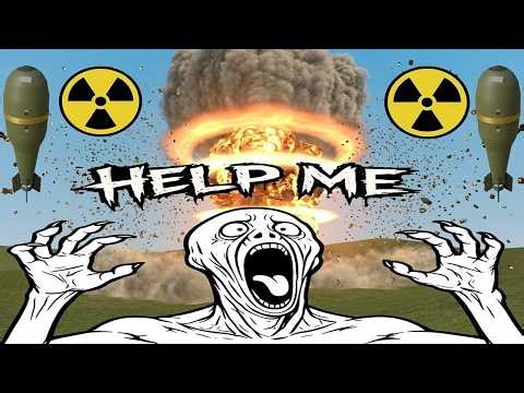 TORTURING SCP-096 WITH 50 NUKES Garry's Mod (PC EXPLODED)☢️ #garrysmod #gmod