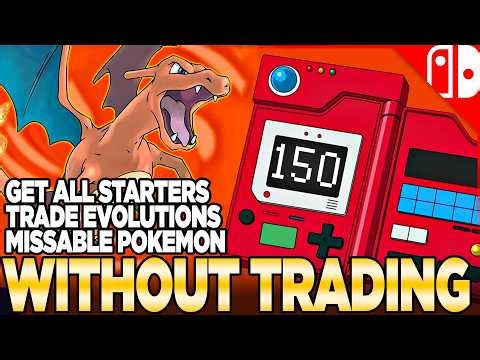 How to Complete the FireRed LeafGreen Pokedex WITHOUT Trading & Much More