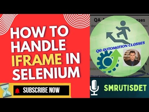 32. iFrame Handling in Selenium WebDriver