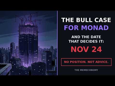 Monad Tripled While Crypto Shrank. One Date Decides If It's Real.