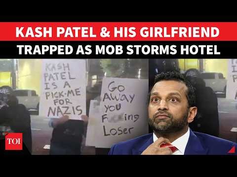 ‘F**K YOU, Kash’: FBI Chief, His Girlfriend ‘HUNTED’ As Mob Besieges Portland Hotel Amid Chaos