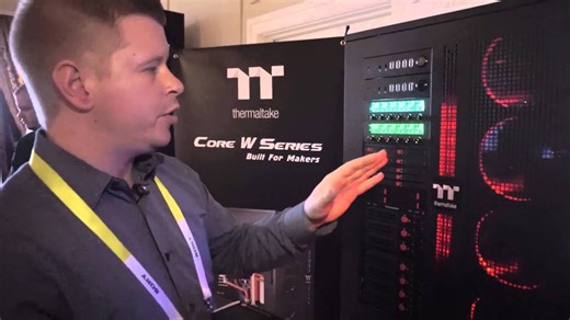 Thermaltake F6 RGB fan controller @ CES 2016