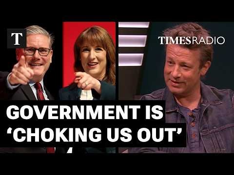 Jamie Oliver: UK Government Is 'Numb' To The Struggles Of Small Businesses
