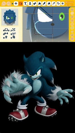 How to make Werehog from Sonic Unleashed #werehog #sonicunleashed