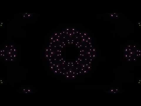 4K Fireworks Magic Kaleidoscope View No Copyright Free Stock Footage Screensaver Background Video
