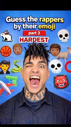 Hardest Emoji Rapper Challenge – Can You Beat It? (Part 3)