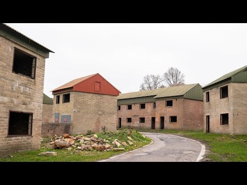 Inside 'ghost' village abandoned 82 years ago to help fight Nazis | SWNS