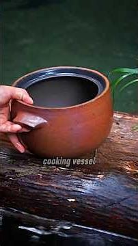 This Black Pot Wasn't Painted... Fire Turned It Black 😳