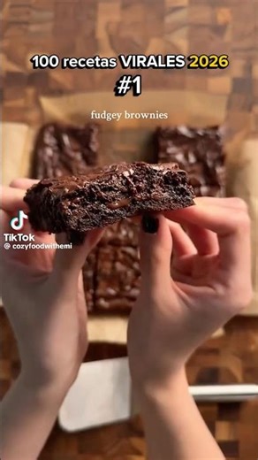 100 Viral Recipes #1 *Fudgy Brownie*