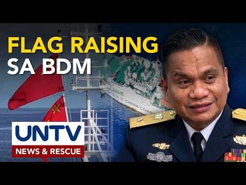 Flag raising ng China Coast Guard sa Bajo de Masinloc, ‘misleading’ – RAdm. Tarriela