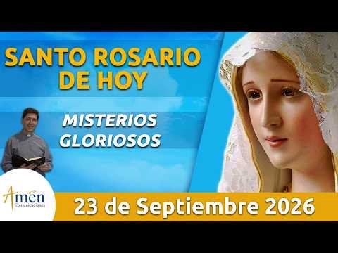 Santo Rosario de Hoy Miércoles 23 Septiembre 2026 l Padre Carlos Yepes l Católica l Rosario l Amén