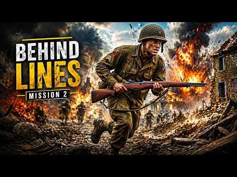 Still Trapped Behind Enemy Lines 😳🔥 | COD WWII Campaign Part 2 Final