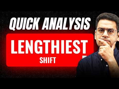 06 April Shift 1 | Lengthiest Shift | Anup Sir MathonGo